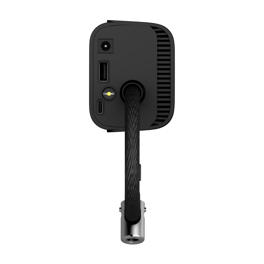 CONNECT IT CFF-4500-BK - Digitaalinen taskukokoinen AirFlow-kompressori 80 W/6000 mAh, musta