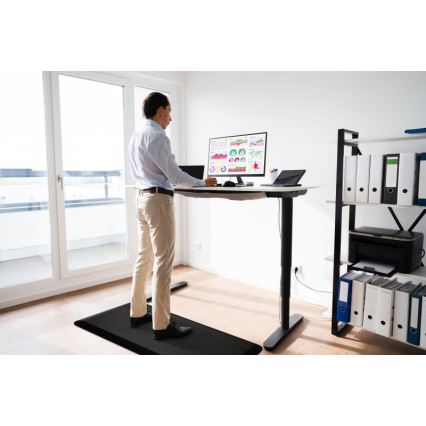 CONNECT IT CFH-4200-BK - Väsymystä lievittävä jalkamatto musta