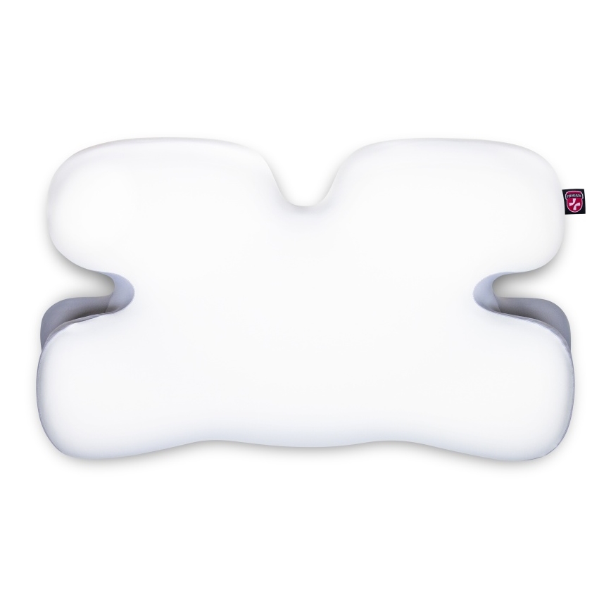 CONNECT IT CFH-6030-WH - Virgo anatominen tyyny valkoinen/harmaa