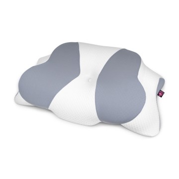 CONNECT IT CFH-6032-WH - Anatominen tyyny Gemini valkoinen/harmaa