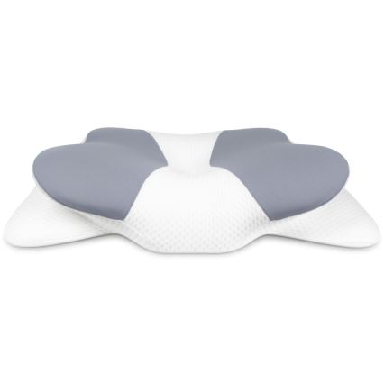 CONNECT IT CFH-6032-WH - Anatominen tyyny Gemini valkoinen/harmaa
