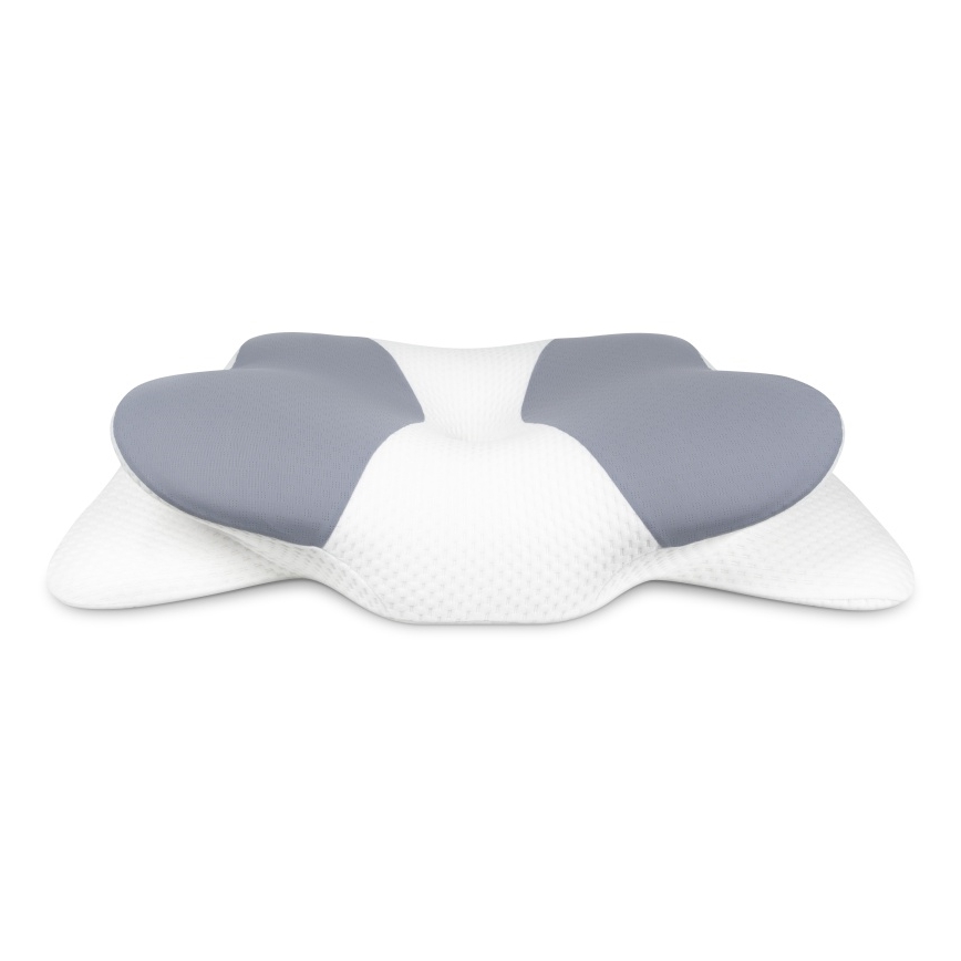 CONNECT IT CFH-6032-WH - Anatominen tyyny Gemini valkoinen/harmaa