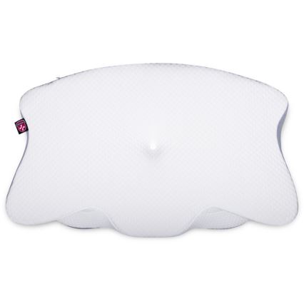 CONNECT IT CFH-6032-WH - Anatominen tyyny Gemini valkoinen/harmaa