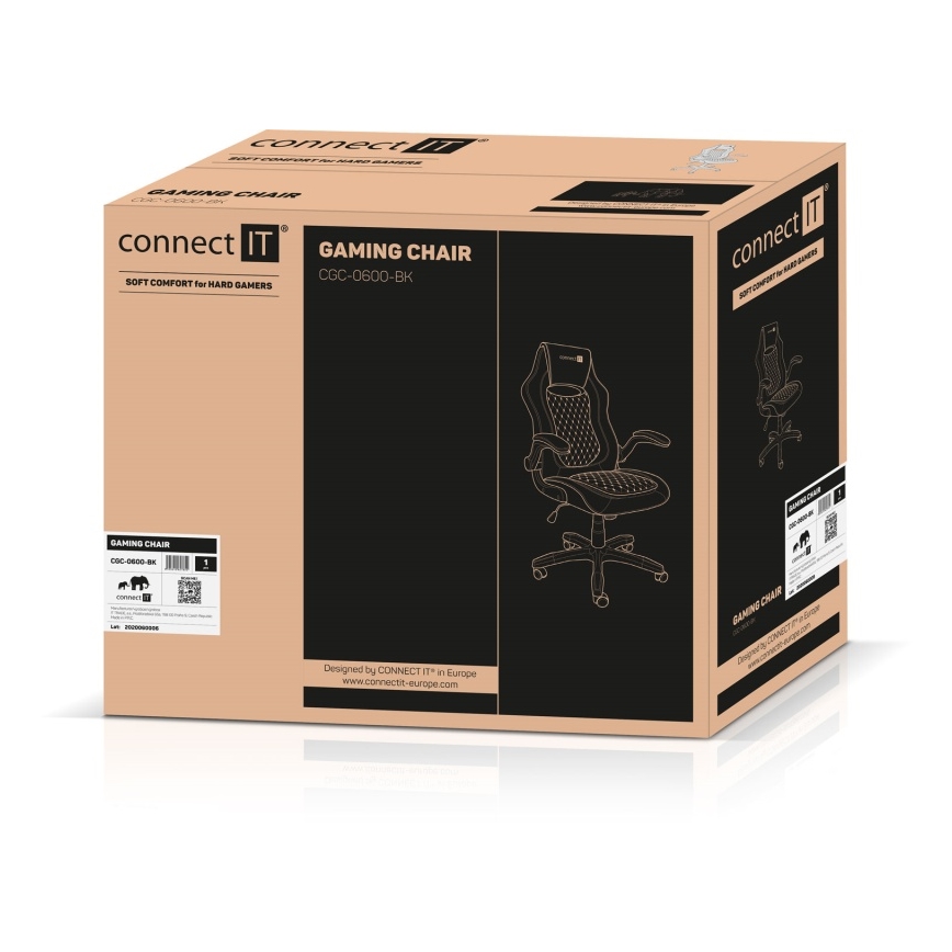 CONNECT IT CGC-0600-BK - Pelituoli Matrix Pro musta