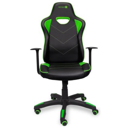 CONNECT IT CGC-0700-GR - Pelituoli LeMans Pro musta/vihreä