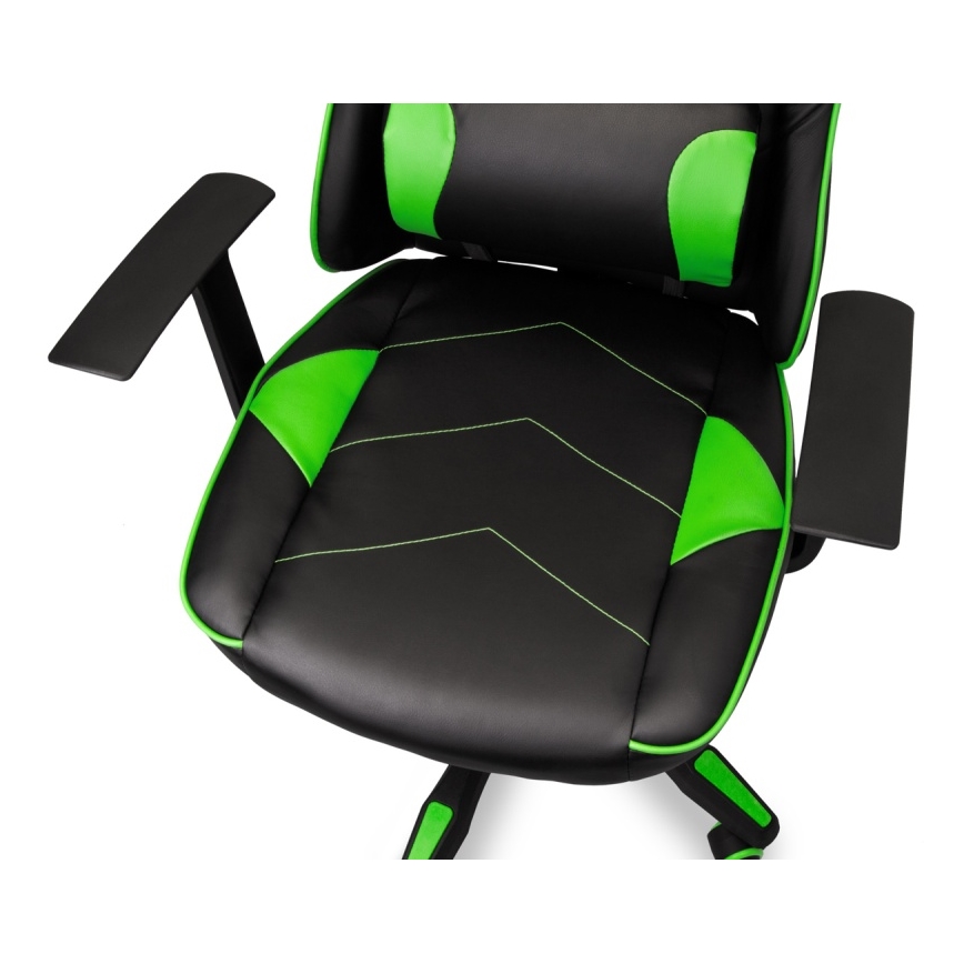 CONNECT IT CGC-0700-GR - Pelituoli LeMans Pro musta/vihreä