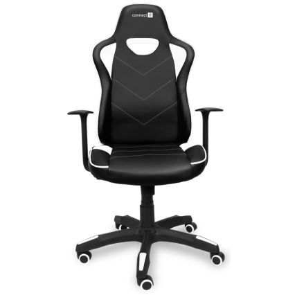 CONNECT IT CGC-0700-WH - Pelituoli LeMans Pro musta/valkoinen