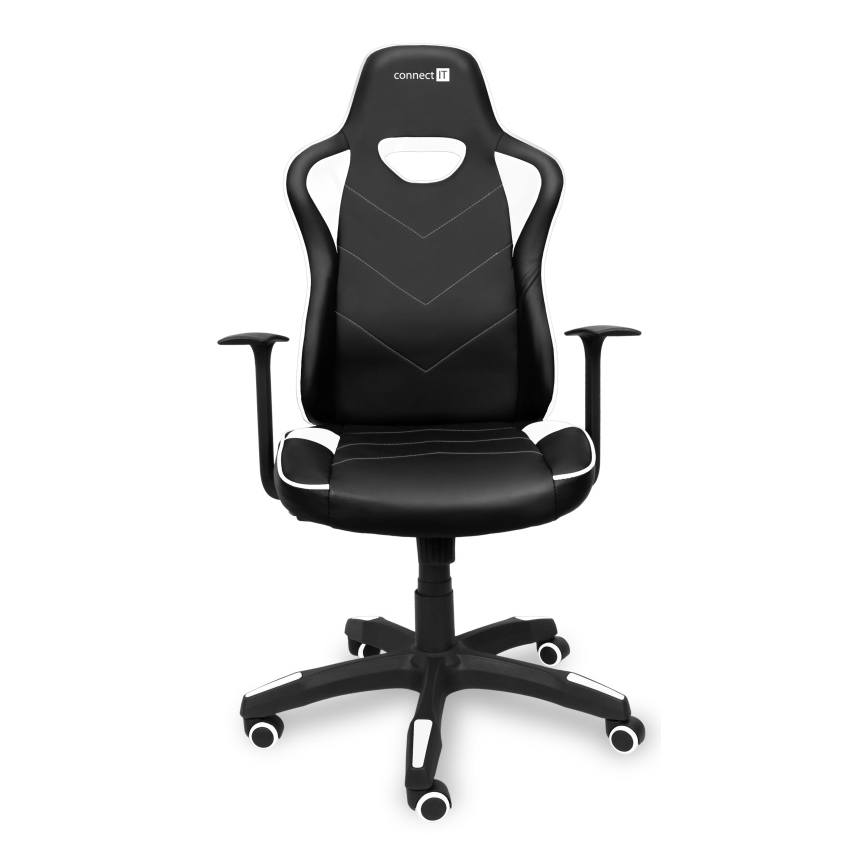 CONNECT IT CGC-0700-WH - Pelituoli LeMans Pro musta/valkoinen