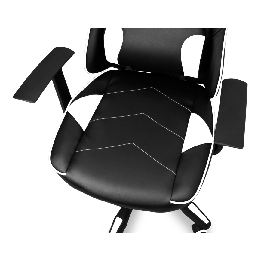 CONNECT IT CGC-0700-WH - Pelituoli LeMans Pro musta/valkoinen