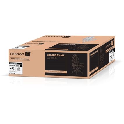 CONNECT IT CGC-1200-BK - Monaco Pro pelituoli musta