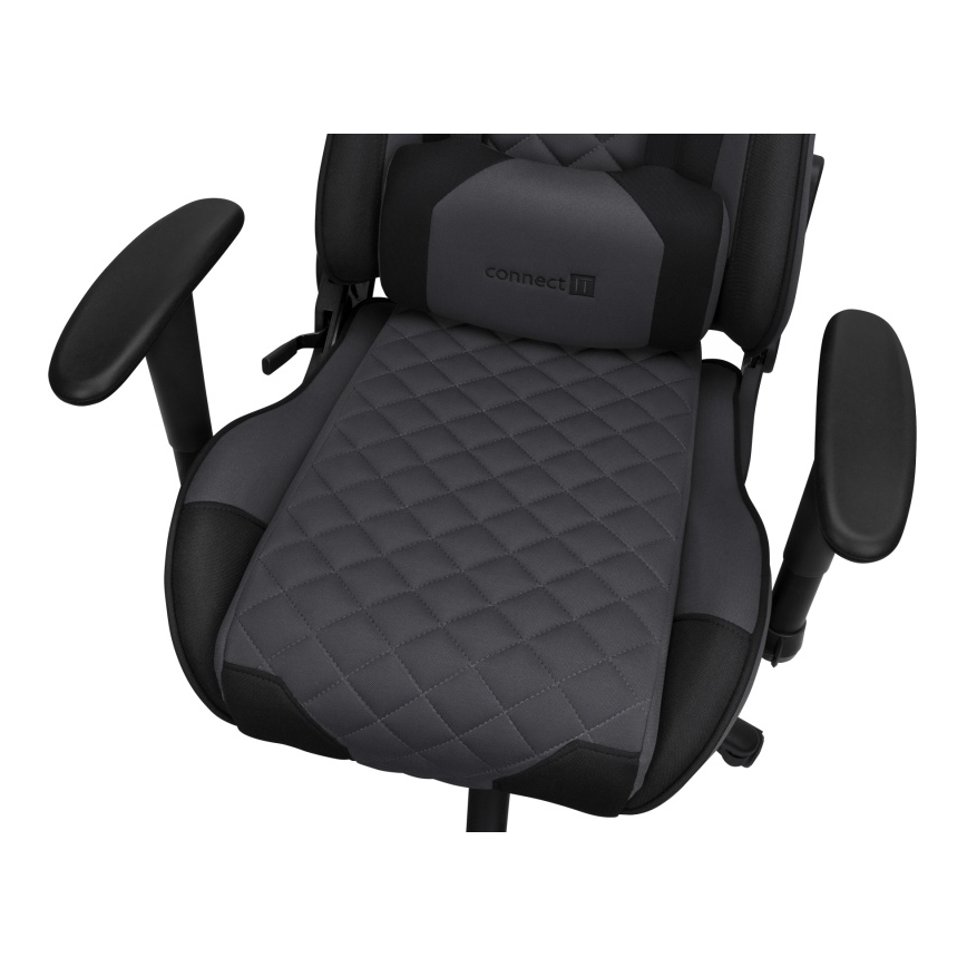 CONNECT IT CGC-1200-GY - Monaco Pro pelituoli harmaa/musta