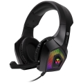 CONNECT IT CHP-5600-BK - LED RGB Langalliset pelikuulokkeet mikrofonilla musta