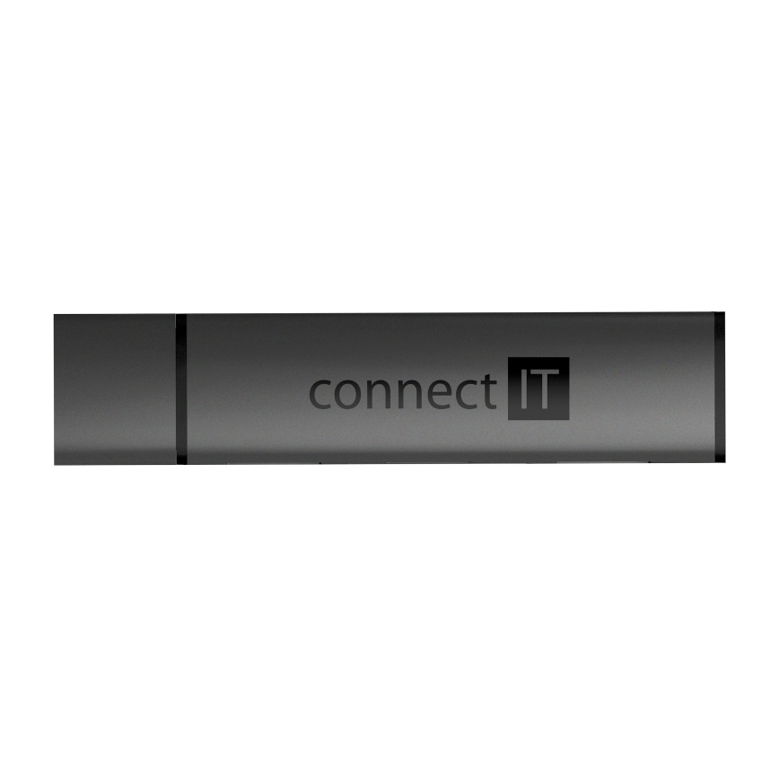 CONNECT IT CHU-4060-AN - USB-A hub muistikortinlukijalla 4in1