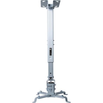 CONNECT IT CI-24 - Universaali kattokiinnike projektorin asennukseen, hopea