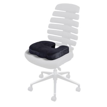 CONNECT IT CI-528 - Ergonominen tuolinpehmuste musta