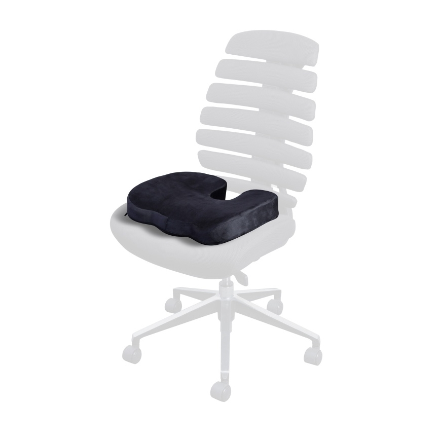 CONNECT IT CI-528 - Ergonominen tuolinpehmuste musta