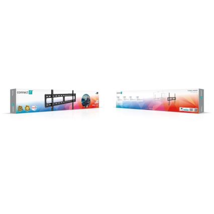 CONNECT IT CMH-6090-BK - TV-seinäteline 40-100” musta