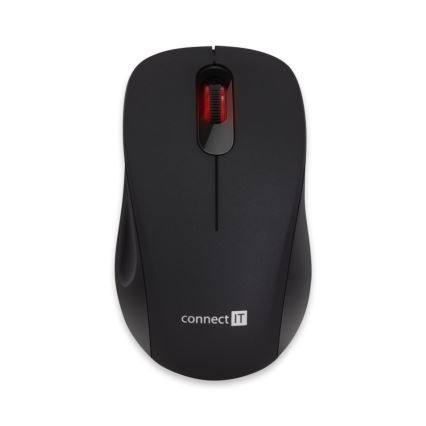CONNECT IT CMO-2230-BK - Langaton hiljainen hiiri MUTE 1200 DPI 1xAA musta
