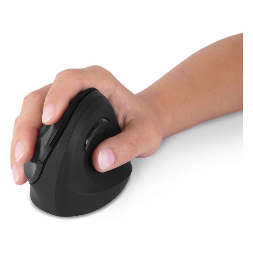 CONNECT IT CMO-2700-BK - Ergonominen langaton hiiri 800/1200/1600 DPI 1xAA musta