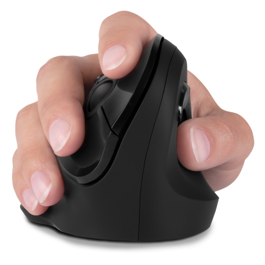 CONNECT IT CMO-2700-BK - Ergonominen langaton hiiri 800/1200/1600 DPI 1xAA musta