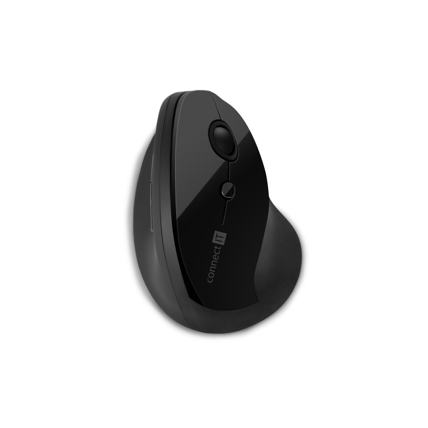 CONNECT IT CMO-2700-BK - Ergonominen langaton hiiri 800/1200/1600 DPI 1xAA musta