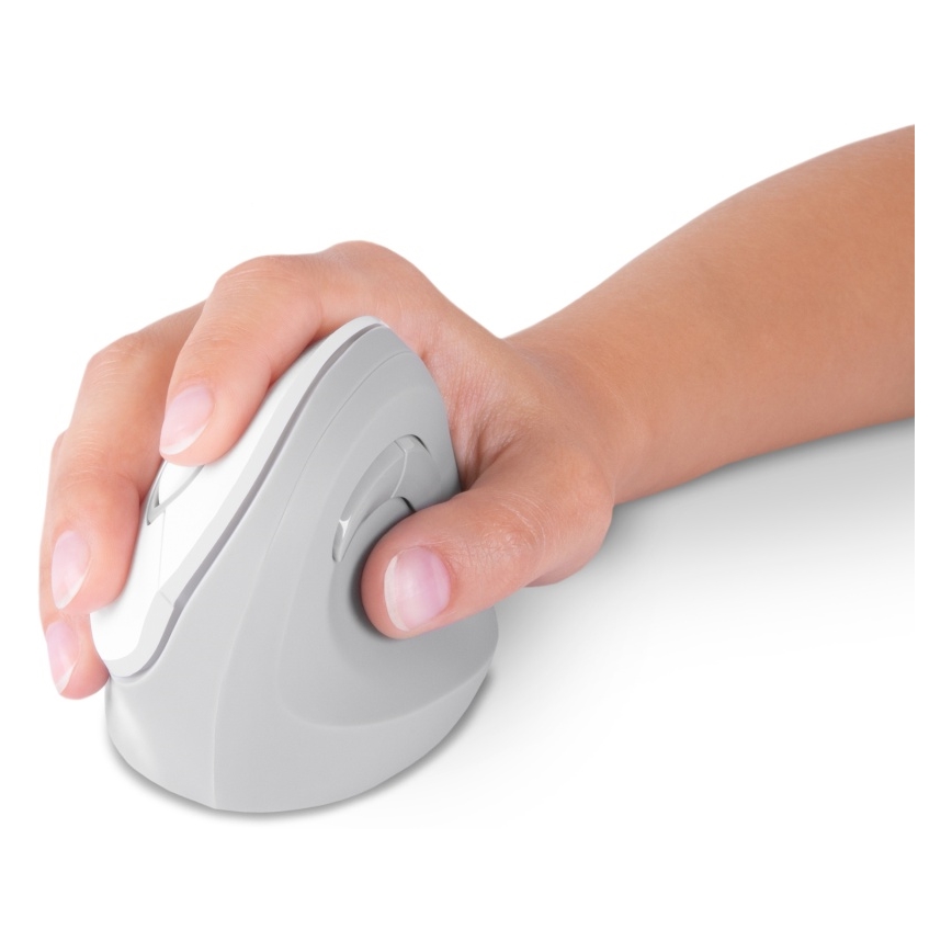 CONNECT IT CMO-2700-WH - Ergonominen langaton hiiri 800/1200/1600 DPI 1xAA valkoinen