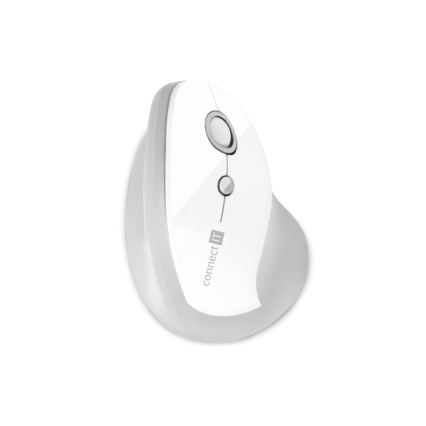 CONNECT IT CMO-2700-WH - Ergonominen langaton hiiri 800/1200/1600 DPI 1xAA valkoinen