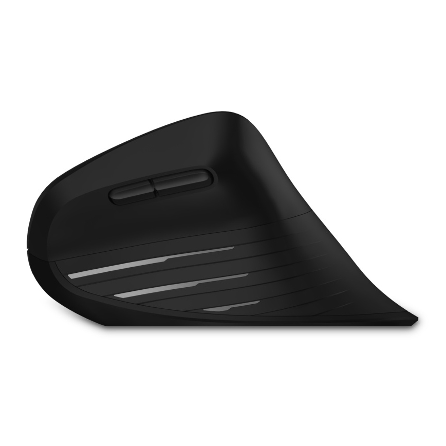CONNECT IT CMO-2880-BK - Verti TriMode ergonominen langaton hiiri 1000/1600/2400 DPI 2xAAA musta