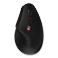 CONNECT IT CMO-2880-BK - Verti TriMode ergonominen langaton hiiri 1000/1600/2400 DPI 2xAAA musta