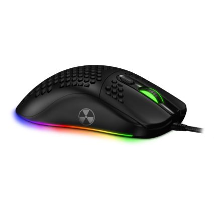 CONNECT IT CMO-5511-BK - Langallinen LED RGB -pelihiiri 200-12800 DPI musta