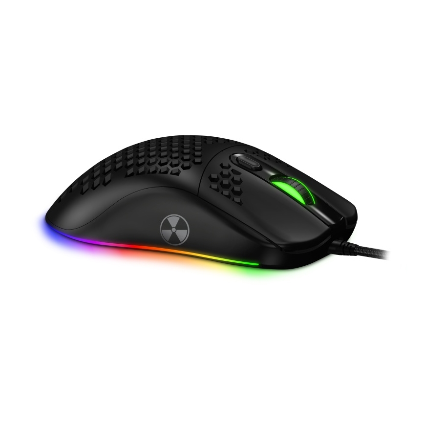 CONNECT IT CMO-5511-BK - Langallinen LED RGB -pelihiiri 200-12800 DPI musta