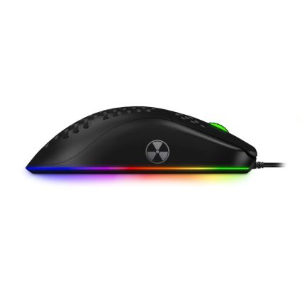 CONNECT IT CMO-5511-BK - Langallinen LED RGB -pelihiiri 200-12800 DPI musta