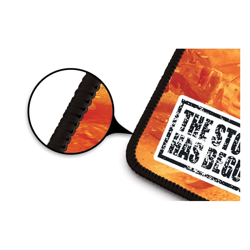 CONNECT IT CMP-1140-LG - Näppämistön matto ja hiiri 88,6x24,5 cm oranssi