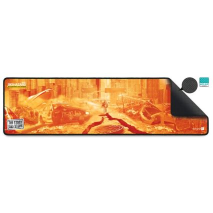 CONNECT IT CMP-1140-LG - Näppämistön matto ja hiiri 88,6x24,5 cm oranssi