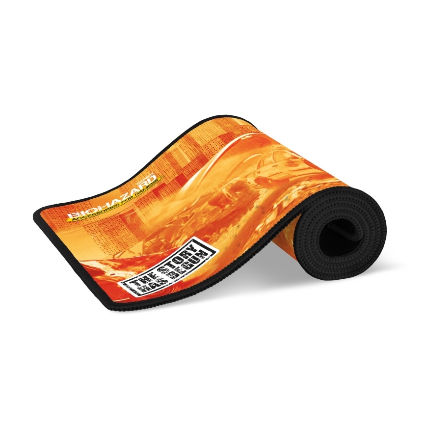 CONNECT IT CMP-1140-LG - Näppämistön matto ja hiiri 88,6x24,5 cm oranssi