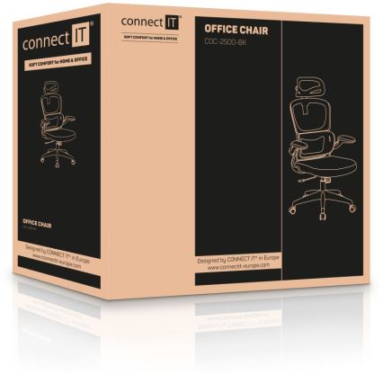 CONNECT IT COC-2500-BK - Toimistotuoli ForHealth DeltaPro musta