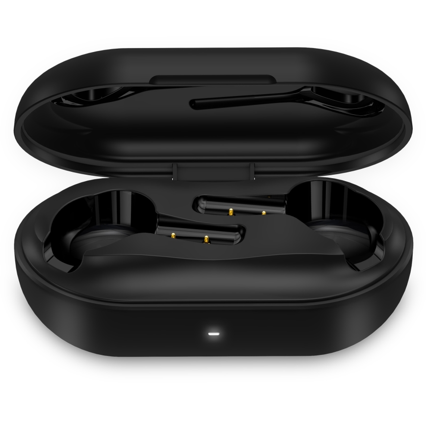 CONNECT IT HEP-5300-BK - Langattomat kuulokkeet mikrofonilla 300 mAh + 2x 35 mAh musta