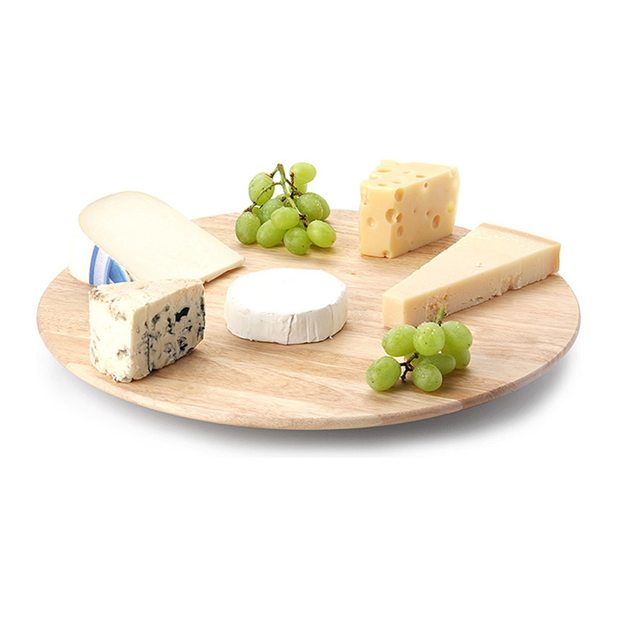 Continenta C3014 - Pyörivä tarjotin 40x3,5 cm kumiviikuna