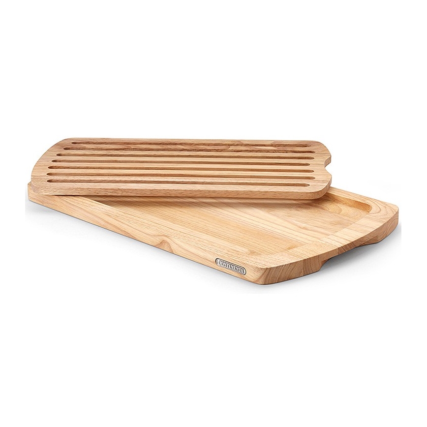 Continenta C3078 - Keittiön leikkuulauta leivälle 45x26 cm kumiviikuna