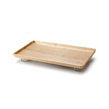 Continenta C3245 - Tarjotin sänkyyn 53x32 cm, kumipuu