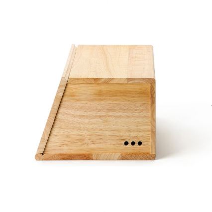 Continenta C3292 - Leipälaatikko 40x26 cm kumipuu