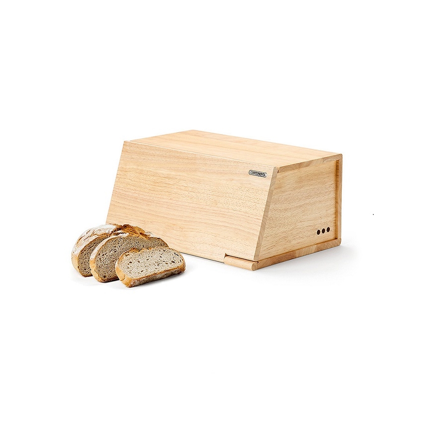 Continenta C3292 - Leipälaatikko 40x26 cm kumipuu