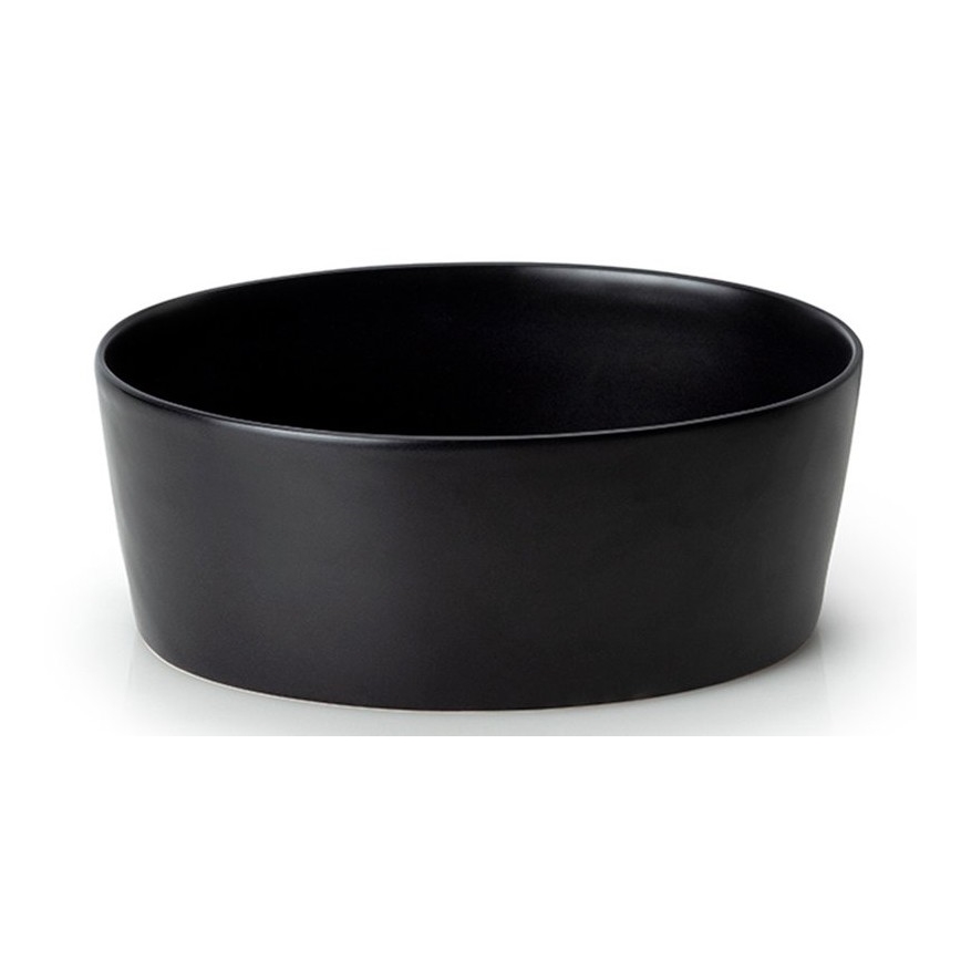 Continenta C3730 - Leipälaatikko kannella 30x23 cm musta/kumipuu