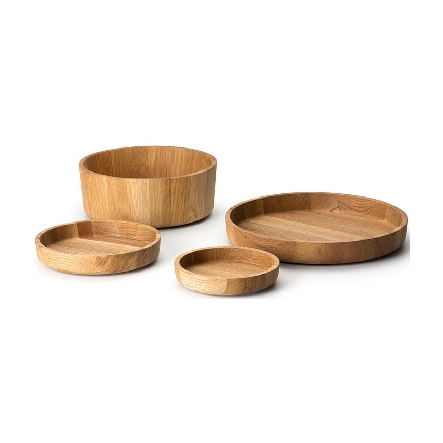 Continenta C4137 - Tarjoilukulho 26x10,3 cm tammi