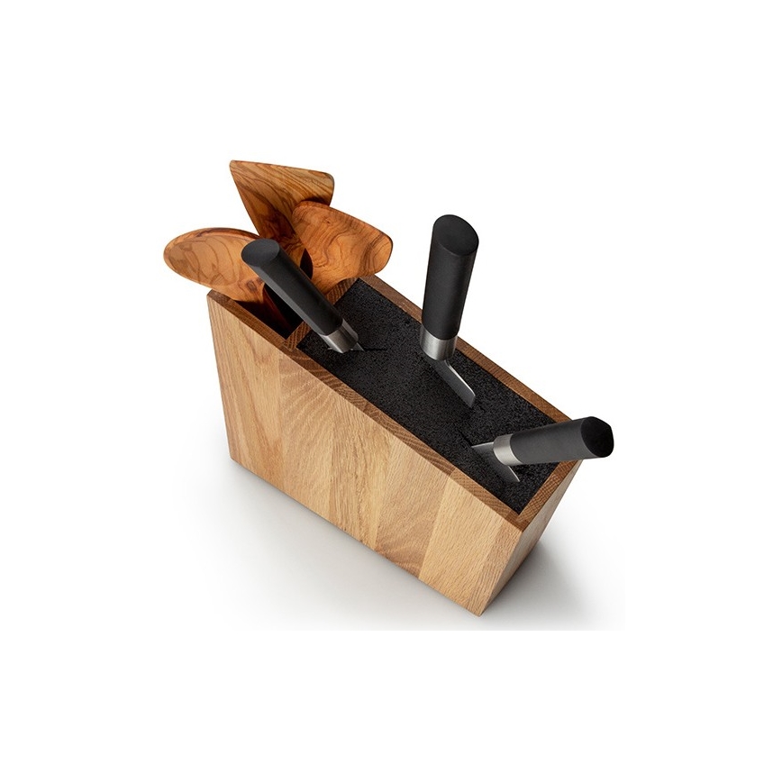 Continenta C4151 - Veitsiteline, joustava lisäkappale ja lokero 31x8x24,5 cm tammi