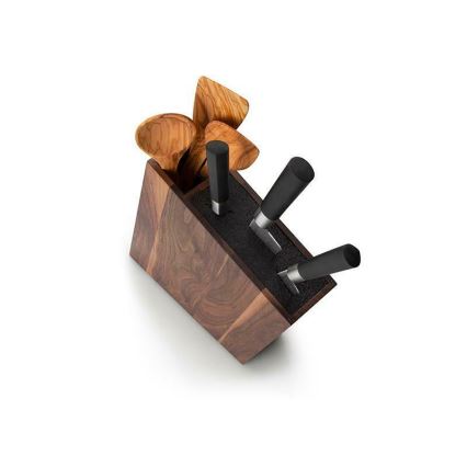 Continenta C4251- Veitsiteline, joustava sisäosa ja lokero 31x8x24,5 cm pähkinäpuu