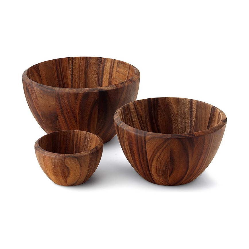 Continenta C4832 - Puinen kulho 15,5x9 cm akaasia