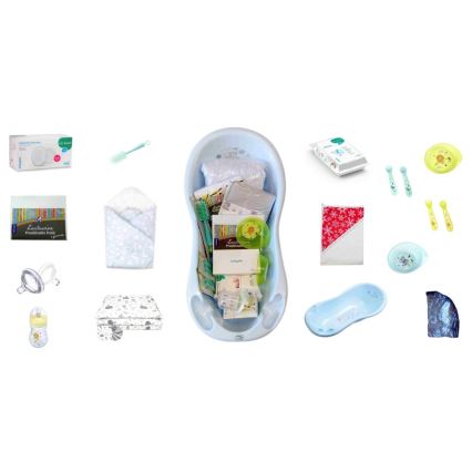 COSING - 16-osainen aloituspakkaus vastasyntyneelle, sininen