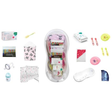 COSING - 16-osainen aloitussarja vastasyntyneelle, valkoinen