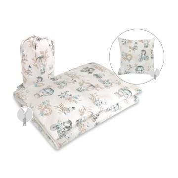 COSING - Matkamakuupussi tyynyllä Zoo